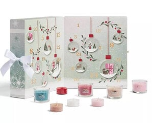 Адвент-календарь Yankee Candle Снежный Глобус цена и информация | Подсвечники, свечи | pigu.lt