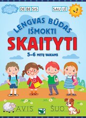 Lengvas būdas išmokti skaityti 5-6 metų vaikams цена и информация | Книги для детей | pigu.lt