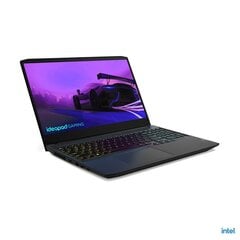 Lenovo IdeaPad Gaming 3 15IHU6, i5-11320H, 15.6" FHD IPS, 16ГБ DDR4, SSD 512, GeForce RTX 3050 4ГБ, Shadow Black (82K101F6PB) цена и информация | Ноутбуки | pigu.lt