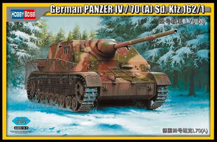 Сборная модель Hobbyboss - German PANZER IV/70 (A) Sd. Kfz.162/1, 1/35, 80133 цена и информация | Конструкторы и кубики | pigu.lt