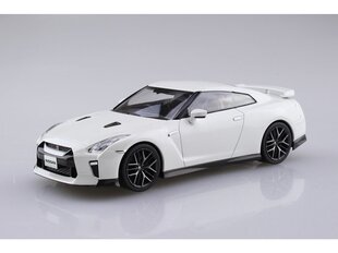 Сборная модель Aoshima - The Snap Kit Nissan GT-R Brilliant White Pearl, 1/32, 05639 цена и информация | Конструкторы и кубики | pigu.lt