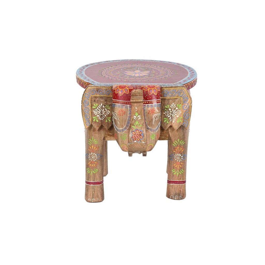 Šoninis staliukas DKD Home Decor, Mango mediena, (48 x 35,5 x 36,8 cm), įvairių spalvų kaina ir informacija | Kavos staliukai | pigu.lt