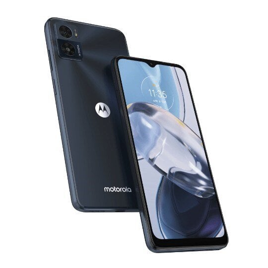 Motorola Moto E22 3/32GB Dual SIM PAVD0005IT Black kaina ir informacija | Mobilieji telefonai | pigu.lt