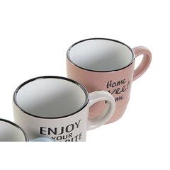 DKD Home Decor kavos puodelių rinkinys, 90ml, 6 vnt. kaina ir informacija | Taurės, puodeliai, ąsočiai | pigu.lt