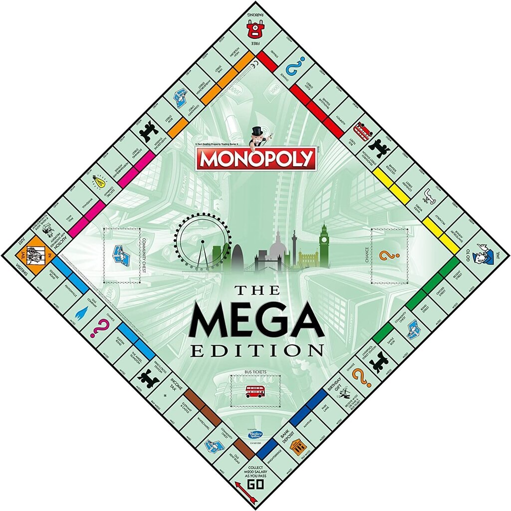 Monopoly The Mega Edition цена и информация | Stalo žaidimai, galvosūkiai | pigu.lt