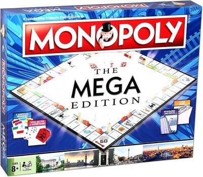 Monopoly The Mega Edition kaina ir informacija | Stalo žaidimai, galvosūkiai | pigu.lt