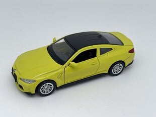 Žaislinis automobilis MSZ BMW M4(G82), 1:42 kaina ir informacija | Žaislai berniukams | pigu.lt