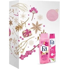 Rinkinys Fa Pink Jasmine moterims: dezodorantas 150 ml + dušo želė 250 ml kaina ir informacija | Dušo želė, aliejai | pigu.lt
