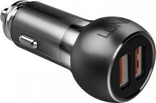 LDNIO Автомобильное зарядное устройство LDNIO C503Q 2USB + кабель Lightning цена и информация | Зарядные устройства для телефонов | pigu.lt