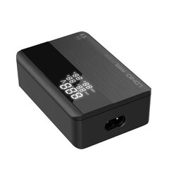 Зарядное устройство для телефона LDNIO A4808Q, 2x USB + 2x USB-C, 65 Вт (black) цена и информация | Зарядные устройства для телефонов | pigu.lt