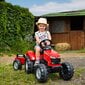 Traktorius Massey Ferguson Red ant pedalų su priekaba nuo 3 metų kaina ir informacija | Žaislai berniukams | pigu.lt