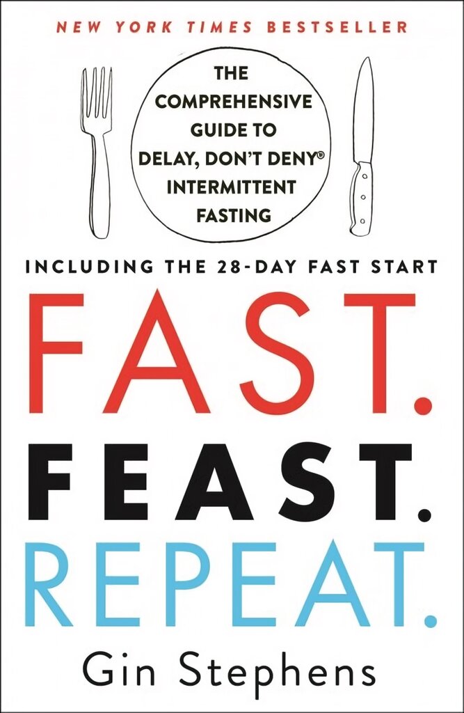 Fast. Feast. Repeat.: The Comprehensive Guide to Delay, Don't Deny Intermittent Fasting--Including the 28-Day Fast Start kaina ir informacija | Saviugdos knygos | pigu.lt