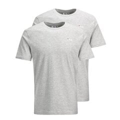 Marškinėliai vyrams Fila FAM008383192, pilki kaina ir informacija | Vyriški marškinėliai | pigu.lt
