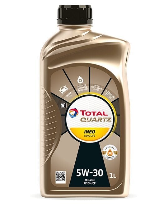 TOTAL Quartz INEO Long Life 5W-30 variklių alyva, 1L цена и информация | Variklinės alyvos | pigu.lt