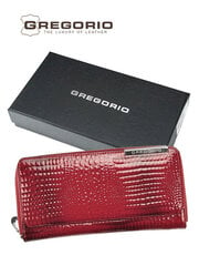 Женский кожаный кошелёк, Clover GR-GF111/RED-22 цена и информация | Женские кошельки, держатели для карточек | pigu.lt