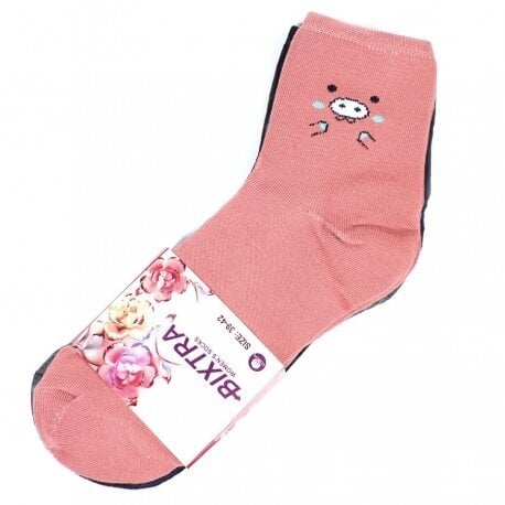 Medvilninės kojinės moterims 7059 , 5 poros kaina ir informacija | Moteriškos kojinės | pigu.lt