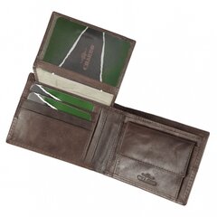 Мужской кожаный бумажник Todi 1123-1 GR-TODI-1123C.BRAZ-19 цена и информация | Мужские кошельки | pigu.lt