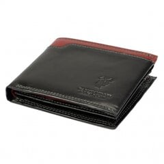 Мужской кожаный бумажник Pavlas, GR-2807-292E/BLK-19 цена и информация | Мужские кошельки | pigu.lt