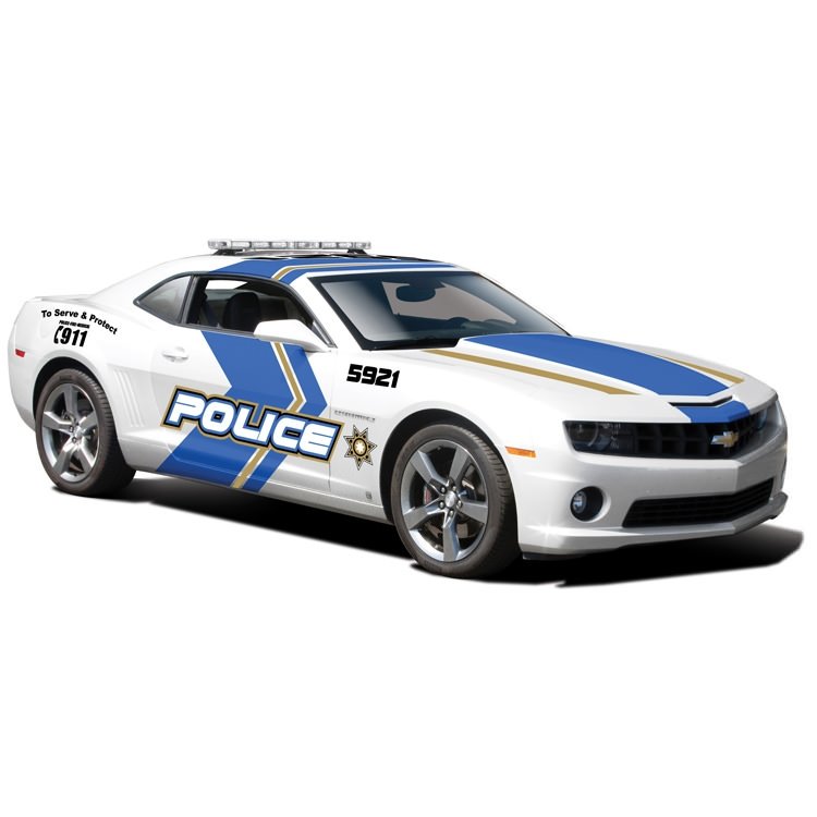 Automodelis MAISTO Die Cast Chevrolet Camaro SS RS Police 2010, 1:24 , 31208