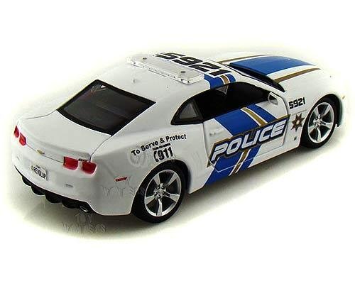 Automodelis MAISTO Die Cast Chevrolet Camaro SS RS Police 2010, 1:24 , 31208 kaina ir informacija | Žaislai berniukams | pigu.lt