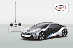 Valdomas automodelis RASTAR BMW I8 1:24, 48400 kaina ir informacija | Žaislai berniukams | pigu.lt