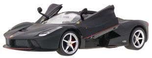 Nuotoliniu būdu valdomas automobilis Ferrari LaFerrari Aperta, juodas kaina ir informacija | Žaislai berniukams | pigu.lt