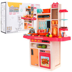 Didelė vaikiška virtuvė su priedais kaina ir informacija | Žaislai mergaitėms | pigu.lt