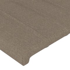 Galvūgalis, 2vnt., taupe, 80x5x78/88cm, audinys kaina ir informacija | Lovos | pigu.lt