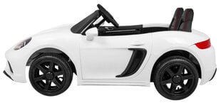 Двухместный электромобиль Perfecta, белый цена и информация | Электромобили для детей | pigu.lt