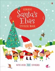 Santa's Elves Sticker Book New edition цена и информация | Книги для малышей | pigu.lt