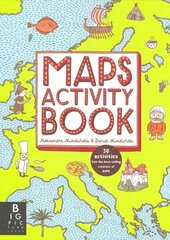 Maps Activity Book kaina ir informacija | Knygos paaugliams ir jaunimui | pigu.lt