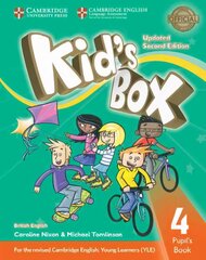 Kid's Box Level 4 Pupil's Book British English Updated edition цена и информация | Пособия по изучению иностранных языков | pigu.lt