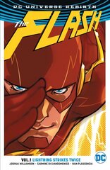 Flash Vol. 1: Lightning Strikes Twice (Rebirth) цена и информация | Фантастика, фэнтези | pigu.lt