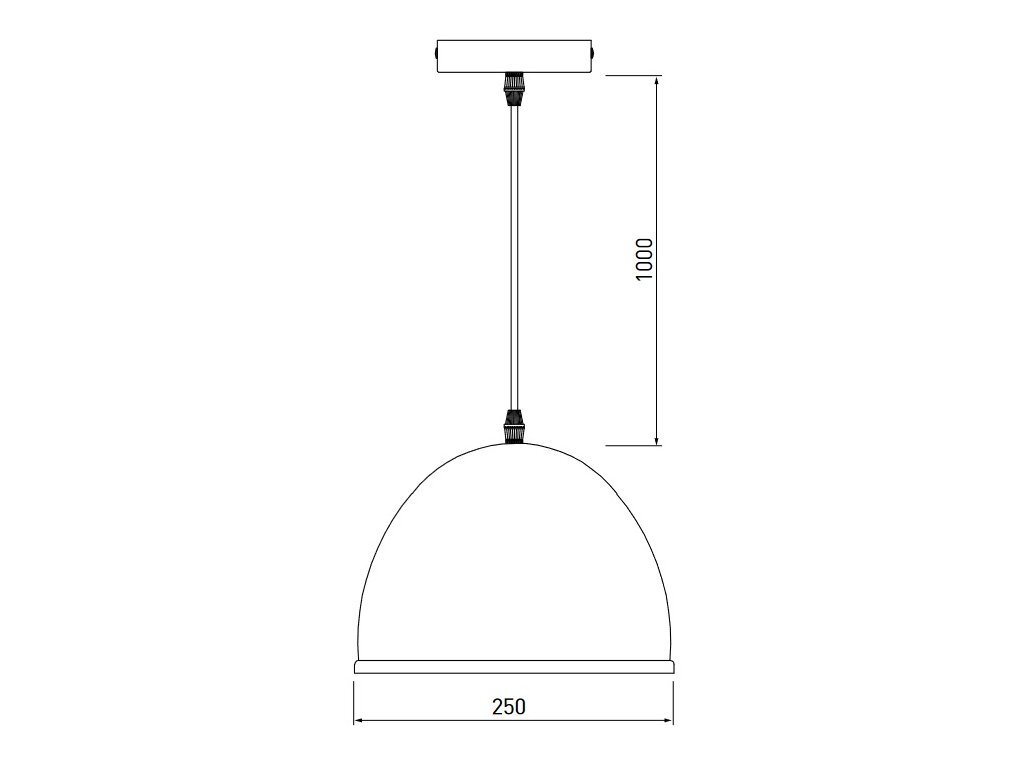 Pakabinamas šviestuvas KATILU, 25 cm, gray 2041 цена и информация | Pakabinami šviestuvai | pigu.lt