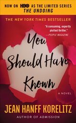You Should Have Known: Now on HBO as the Limited Series the Undoing цена и информация | Фантастика, фэнтези | pigu.lt