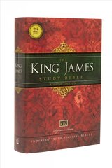 KJV Study Bible, Large Print, Hardcover, Red Letter: Second Edition Large type / large print edition, KJV Study Bible, Large Print, Hardcover, Red Letter Edition Large Print (11pt), Center Column цена и информация | Духовная литература | pigu.lt