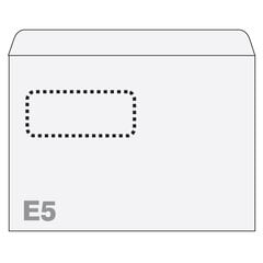 Конверты Postfix, E5 с коробкой (30х90мм), 156 х 220 мм, 1000 шт. упаковка 2 шт. цена и информация | Конверты, открытки | pigu.lt
