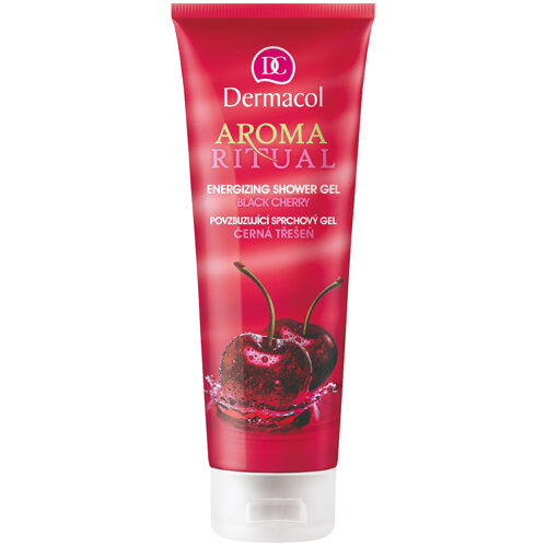 Dušo želė Dermacol Aroma Ritual Black Cherry 250 ml kaina ir informacija | Dušo želė, aliejai | pigu.lt