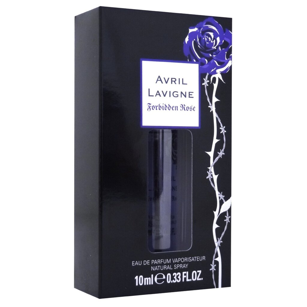 Kvapusis vanduo Avril Lavigne Forbidden Rose EDP moterims 10 ml цена и информация | Kvepalai moterims | pigu.lt