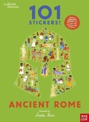 British Museum 101 Stickers! Ancient Rome kaina ir informacija | Knygos mažiesiems | pigu.lt