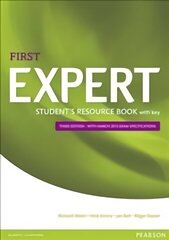 First Expert (3rd Edition) Student's Resource Book with Answer Key kaina ir informacija | Užsienio kalbos mokomoji medžiaga | pigu.lt