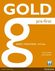 Gold Pre-First Exam Maximiser with Key & Online Audio цена и информация | Пособия по изучению иностранных языков | pigu.lt