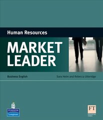 Market Leader ESP Book - Human Resources: Industrial Ecology kaina ir informacija | Užsienio kalbos mokomoji medžiaga | pigu.lt