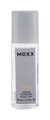 Спрей - дезодорант Mexx Woman для женщин 75 мл цена и информация | Женская парфюмированная косметика | pigu.lt