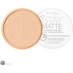 Rimmel London Stay Matte пудра 14 г, 007 Mohair цена и информация | Пудры, базы под макияж | pigu.lt