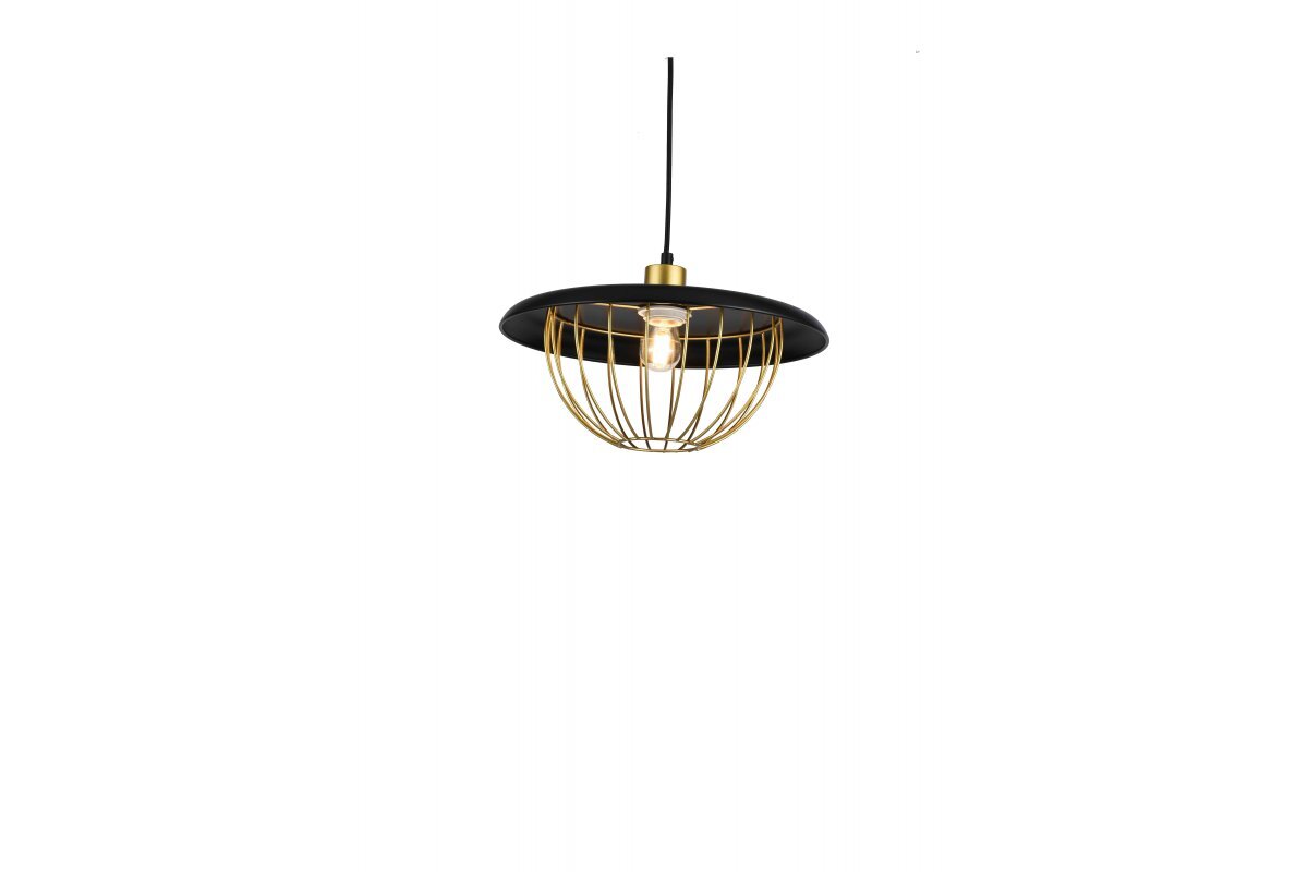 Pakabinamas šviestuvas TULIP, 36 cm, black/gold 3444 цена и информация | Pakabinami šviestuvai | pigu.lt