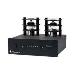 Pro-Ject Tube Box S2 Black kaina ir informacija | Plokštelių grotuvai ir patefonai | pigu.lt