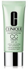 CC kremas Clinique Superdefense CC SPF30, 40 ml kaina ir informacija | Clinique Kvepalai, kosmetika | pigu.lt