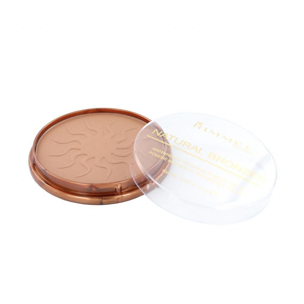 Bronzinanti pudra Rimmel London Natural Bronzer Waterproof SPF15 14 g, 021 Sun Light цена и информация | Bronzantai, skaistalai | pigu.lt