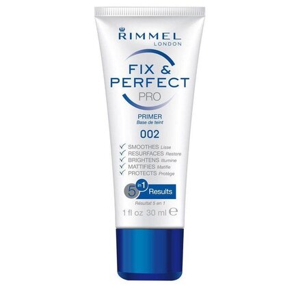 Makiažo bazė Rimmel London Fix & Perfect Pro Base, 30 ml